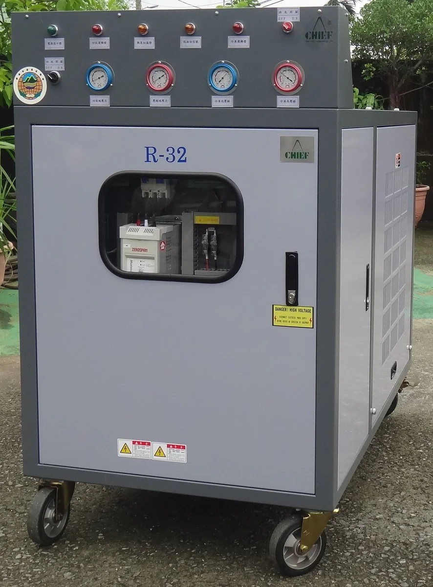 汽車冷氣系統全自動冷媒回收沖洗機 圖檔 4