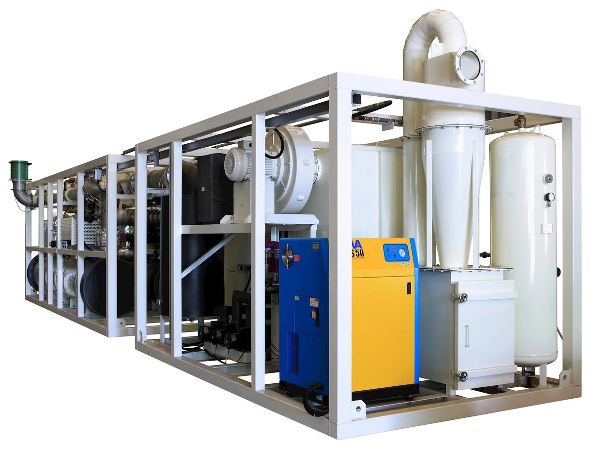 Refrigerator Foam R-11 / R-141b Degassing & Recovery Plant photo 18