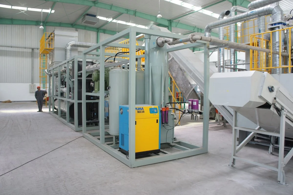 Refrigerator Foam R-11 / R-141b Degassing & Recovery Plant photo 21